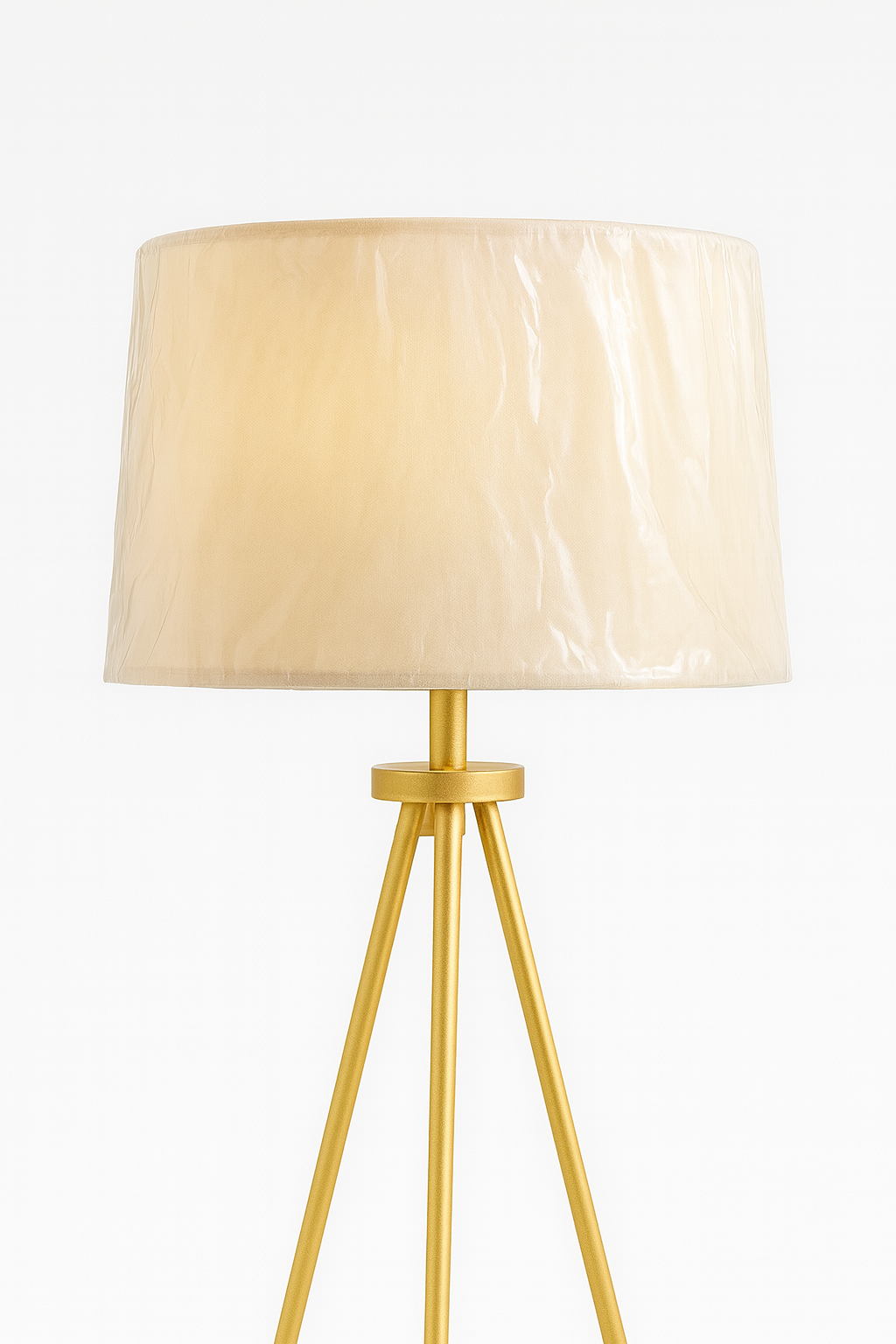 Golden Tripod Lamp