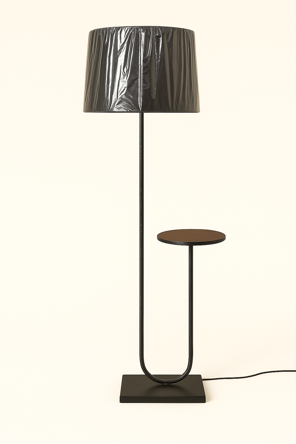 Modern Side Table Floor Lamp