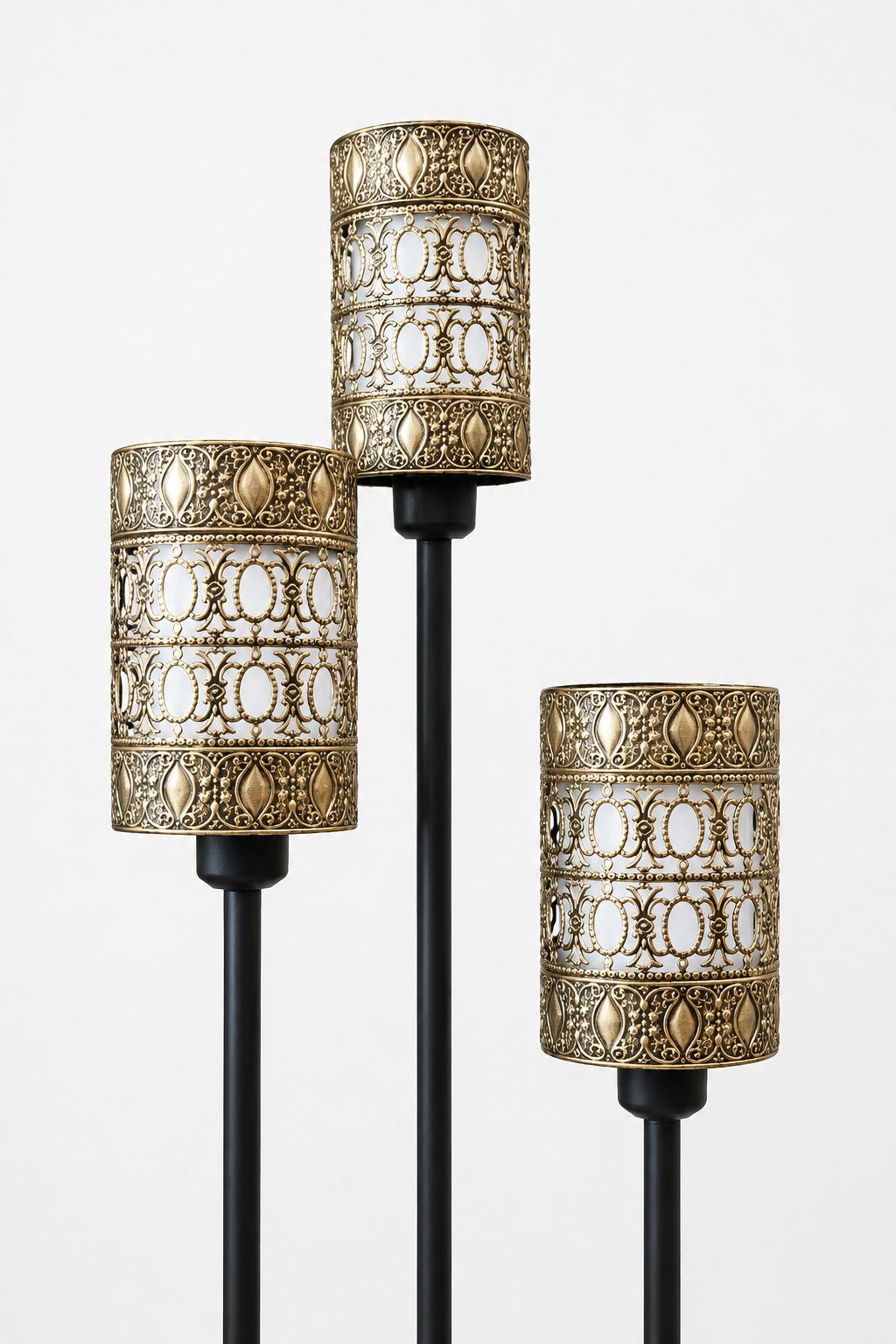 Mosaic Glow 3-Light Floor Lamp  (Delivery In Lahore Only)