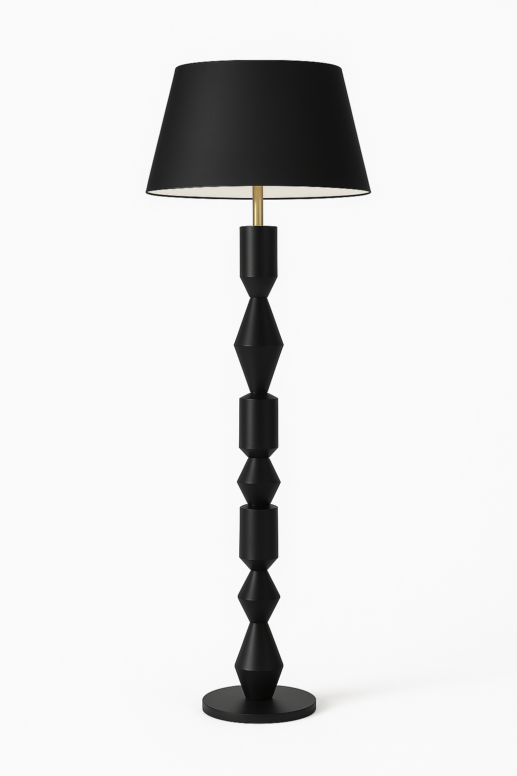 Modern Totem Wooden Floor Lamp