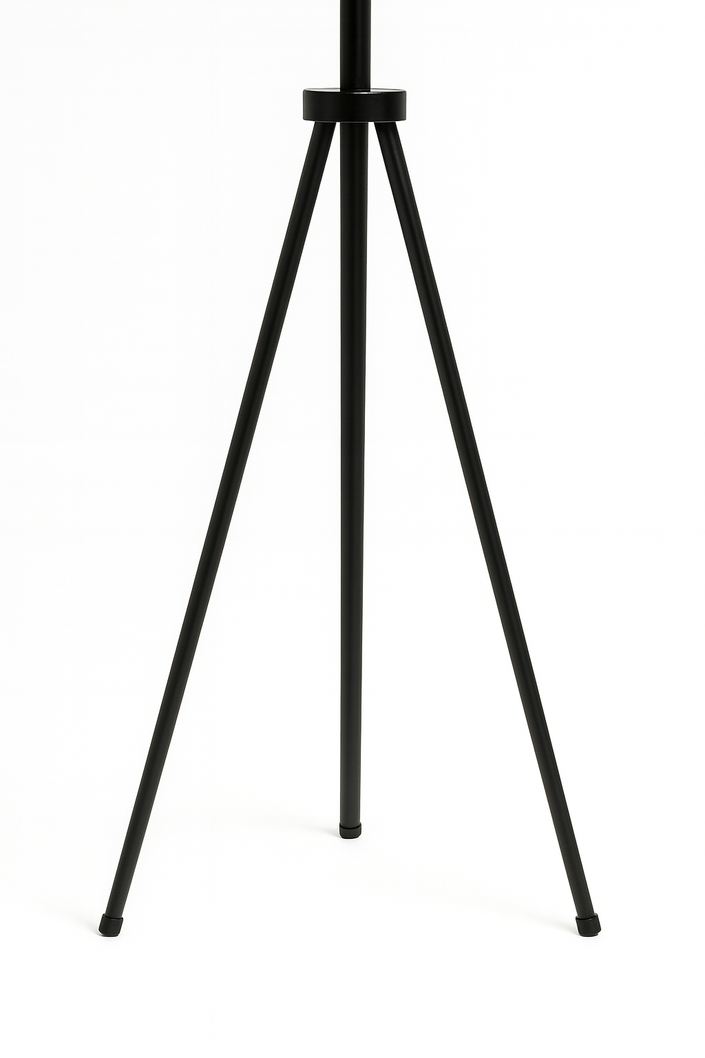 Modern Industrial Tripod Clock Lamp