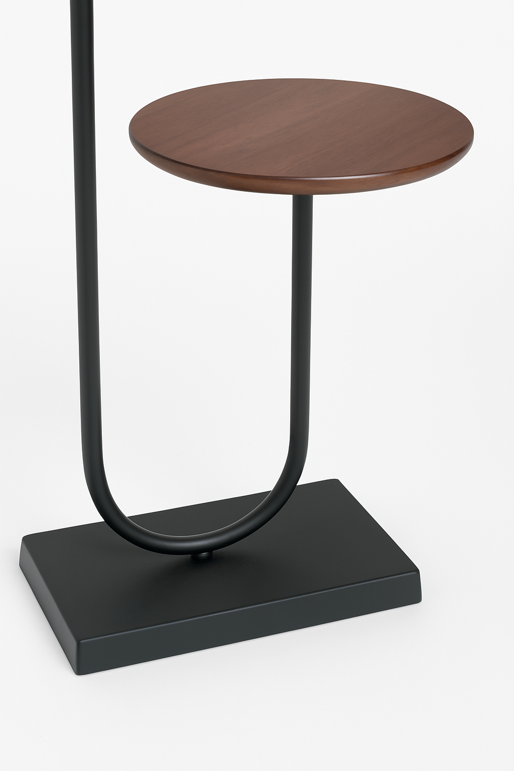 Modern Side Table Floor Lamp