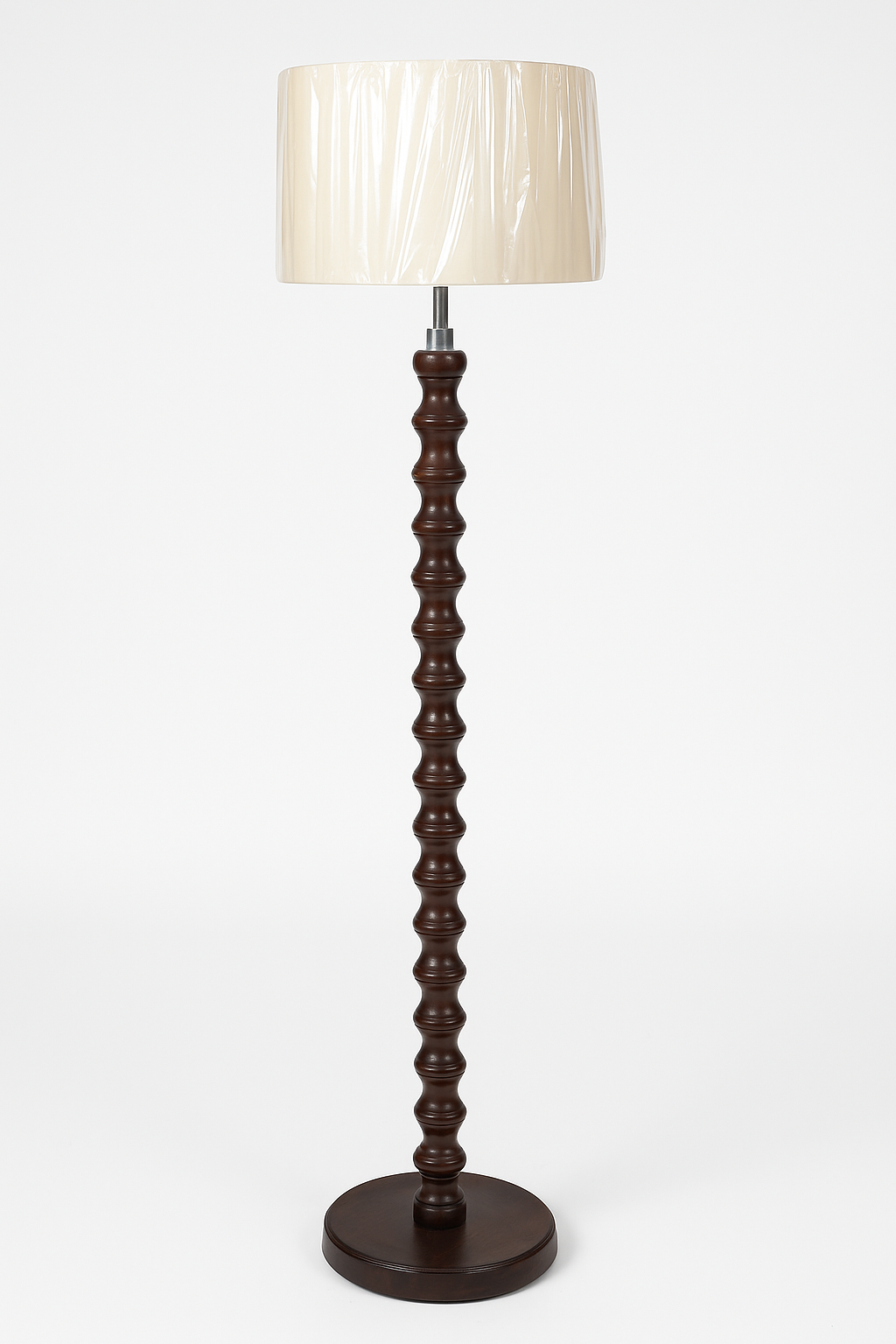Classic Spindle Wooden Floor Lamp