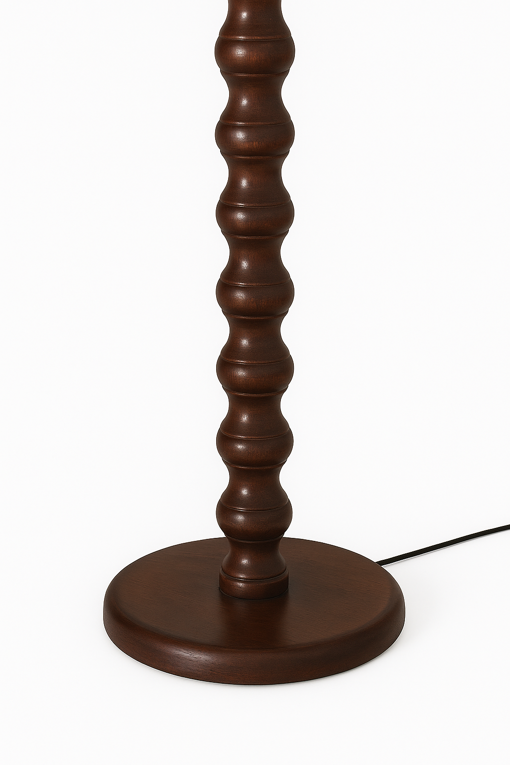 Classic Spindle Wooden Floor Lamp