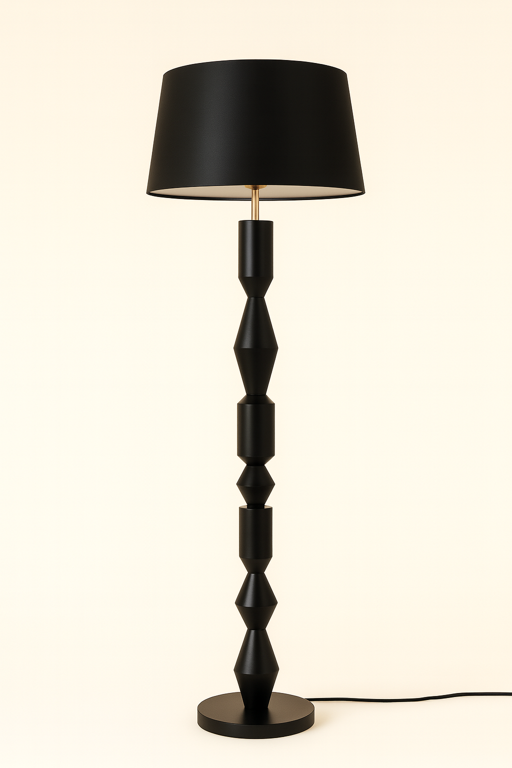 Modern Totem Wooden Floor Lamp