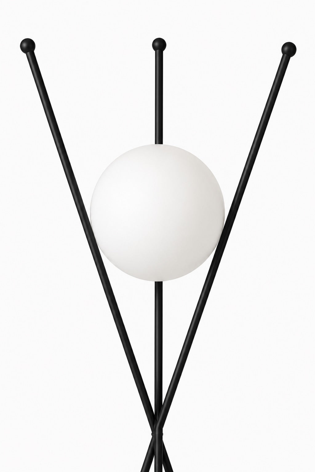 Luna Cross Orb Floor Lamp