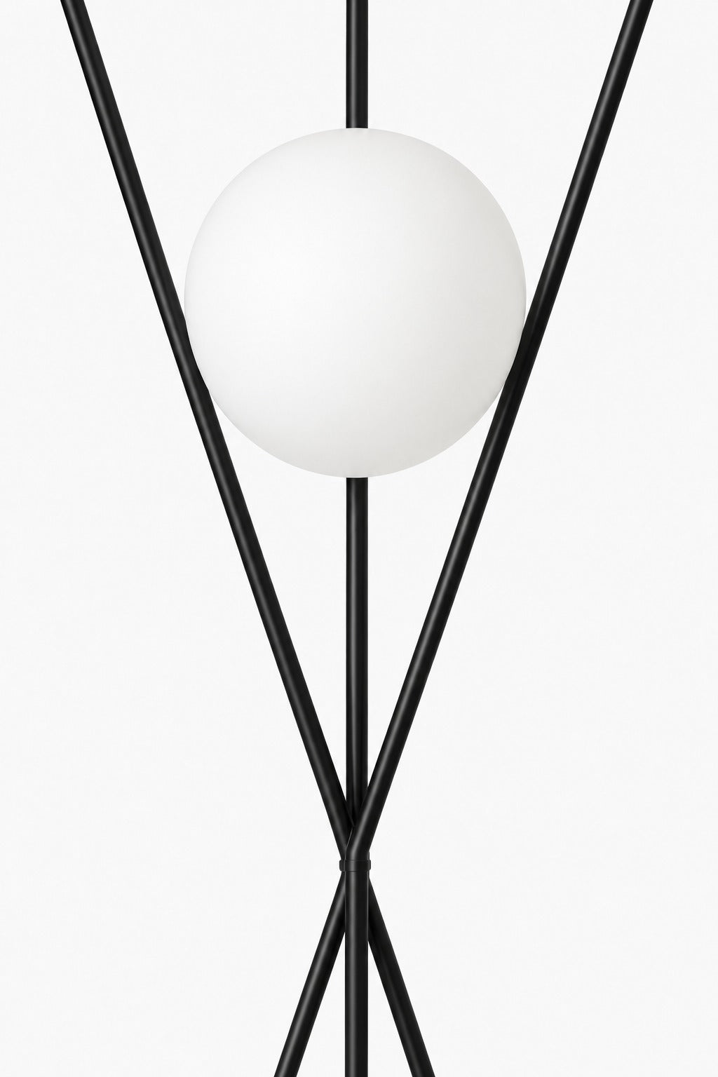 Luna Cross Orb Floor Lamp